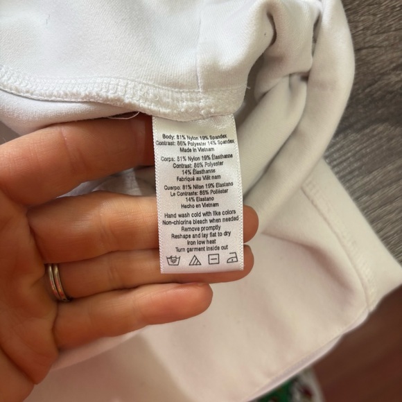 Alo Yoga High-Waist Moto Legging White Small - Picture 14 of 16